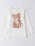 T-shirt manica lunga I Do - panna - 0