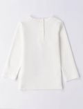 T-shirt manica lunga I Do - panna - 2