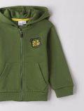 Maglia in felpa aperta I Do - salvia - 1