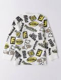 T-shirt manica lunga I Do - panna nero - 2