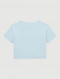 T-shirt manica corta Guess - celeste - 2