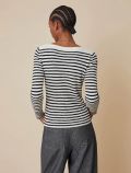 Maglia manica lunga Pennyblack - panna nero - 3