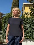 Camicia manica corta Emme - blu - 0