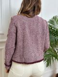Giacca Emme - bordeaux bianco - 2