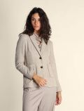 Giacca Emme - beige bianco - 4