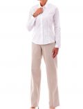 Camicia manica lunga Emme - bianco - 2