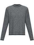 Pullover manica lunga Emme - grigio scuro - 3