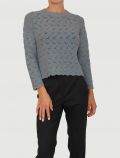 Pullover manica lunga Emme - azzurro - 0
