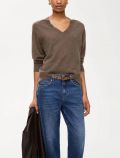 Pullover manica lunga Iblues - noce - 1