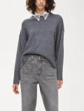 Pullover manica lunga Iblues - grigio melange - 0