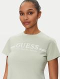 T-shirt manica corta sportiva Guess - verde acqua - 3