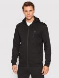 Felpa sportiva aperta Guess - black - 0