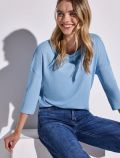 Maglia manica lunga Street One - blu - 3