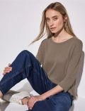 Maglia manica lunga Street One - brown stone - 3