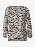 Camicia manica lunga Street One - sabbia - 4