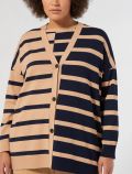 Cardigan curvy Persona Now - blu bronzo - 1