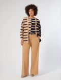 Cardigan curvy Persona Now - blu bronzo - 2