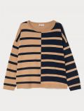 Pullover manica lunga Persona Now - blu bronzo - 0