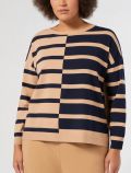 Pullover manica lunga Persona Now - blu bronzo - 1