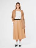 Cardigan curvy Persona Now - cammello - 2