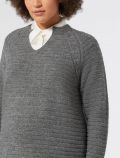 Maglia manica lunga curvy Persona Now - grigio argento - 1