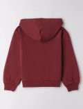 Maglia in felpa aperta I Do - bordeaux - 2