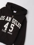 Maglia in felpa aperta I Do - nero - 1