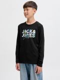 T-shirt manica lunga Jack & Jones - black - 0
