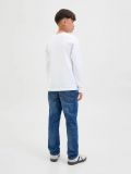 T-shirt manica lunga Jack & Jones - white - 5