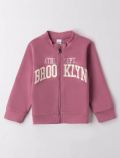 Maglia in felpa aperta I Do - rosa scuro - 0
