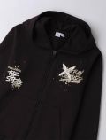 Maglia in felpa aperta I Do - nero - 1