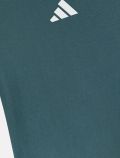 T-shirt manica corta sportiva Adidas - verde - 3