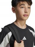 T-shirt manica corta sportiva Adidas - black - 4