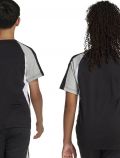 T-shirt manica corta sportiva Adidas - black - 8