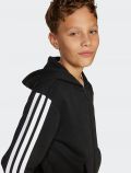 Felpa sportiva aperta Adidas - black - 5