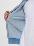 Maglia in felpa zip cappuccio Guess Jeans - denim - 2