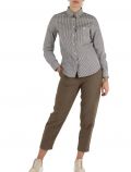 Camicia manica lunga Marella - marrone - 3