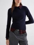 Pullover manica lunga Marella - blu - 1