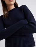 Pullover manica lunga Marella - blu - 3