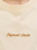 T-shirt manica corta Jack & Jones - panna - 1