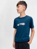 T-shirt manica corta Jack & Jones - avio - 2