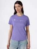 T-shirt manica corta sportiva Champion - viola - 2