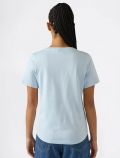 T-shirt manica corta sportiva Champion - azzurro - 3