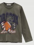 T-shirt manica lunga sportiva Melby - verdone - 1