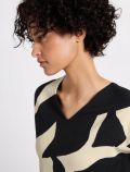 Camicia manica corta Street One - nero bianco - 2