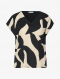 Camicia manica corta Street One - nero bianco - 5