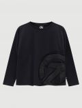 T-shirt manica lunga sportiva Uncoventional - nero - 0