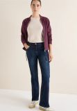 Pantalone jeans curvy. vestibilità sl... - blu scuro - 3