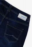 Pantalone jeans curvy. vita alta, gam... - blu scuro - 3