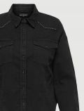 Giacca camicia con tasche - black - 1